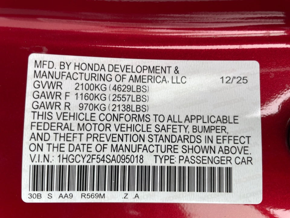 2025 Honda Accord Hybrid Sport