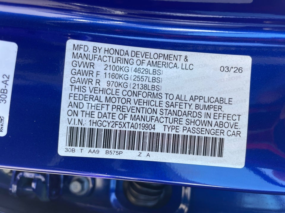 2026 Honda Accord Hybrid Sport