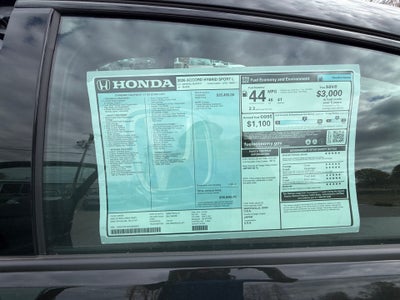 2026 Honda Accord Hybrid Sport-L