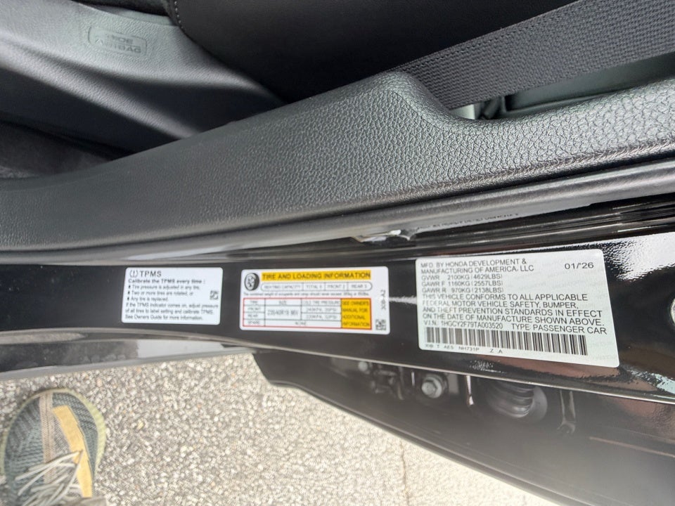 2026 Honda Accord Hybrid Sport-L