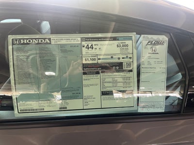 2026 Honda Accord Hybrid Sport-L