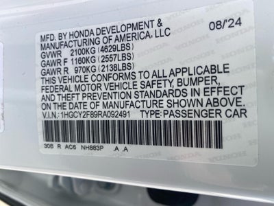 2024 Honda Accord Hybrid Touring