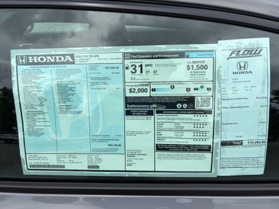 2026 Honda Civic Si Sedan