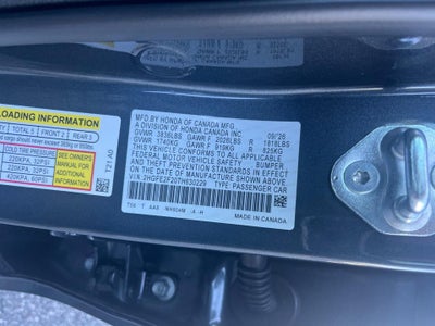 2026 Honda Civic Sedan LX