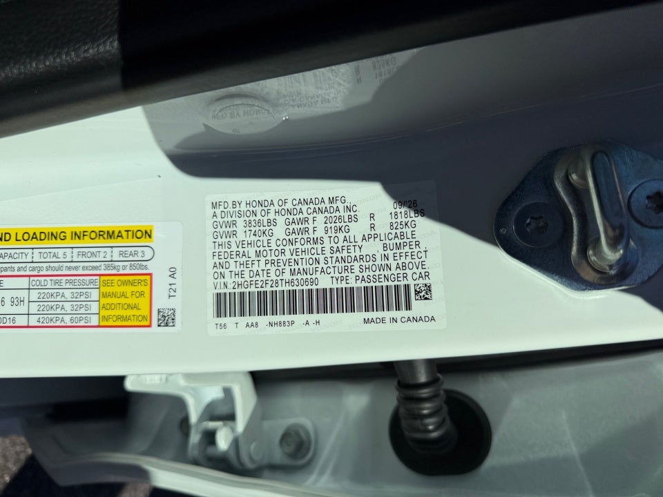 2026 Honda Civic Sedan LX