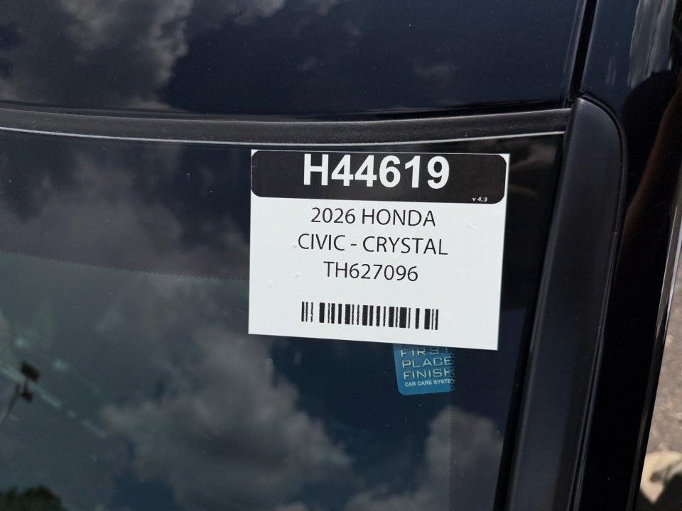 2026 Honda Civic Sedan Sport
