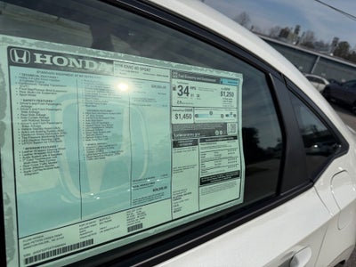 2026 Honda Civic Sedan Sport