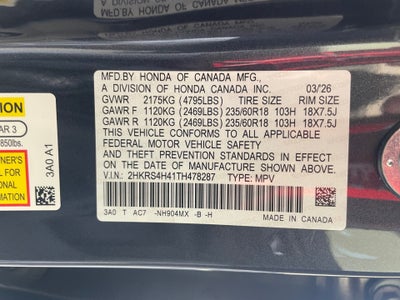 2026 Honda CR-V EX AWD