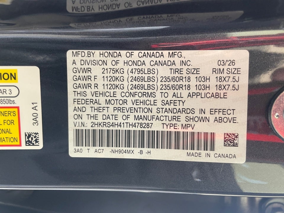 2026 Honda CR-V EX AWD