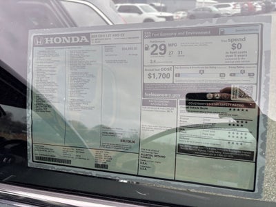 2026 Honda CR-V EX AWD