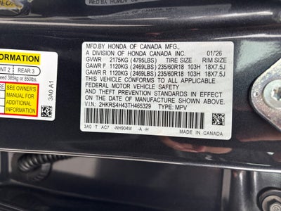 2026 Honda CR-V EX AWD