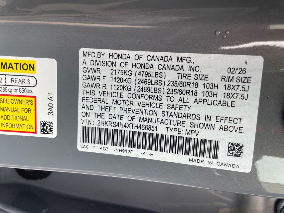 2026 Honda CR-V EX AWD