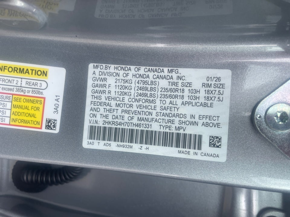 2026 Honda CR-V EX-L AWD