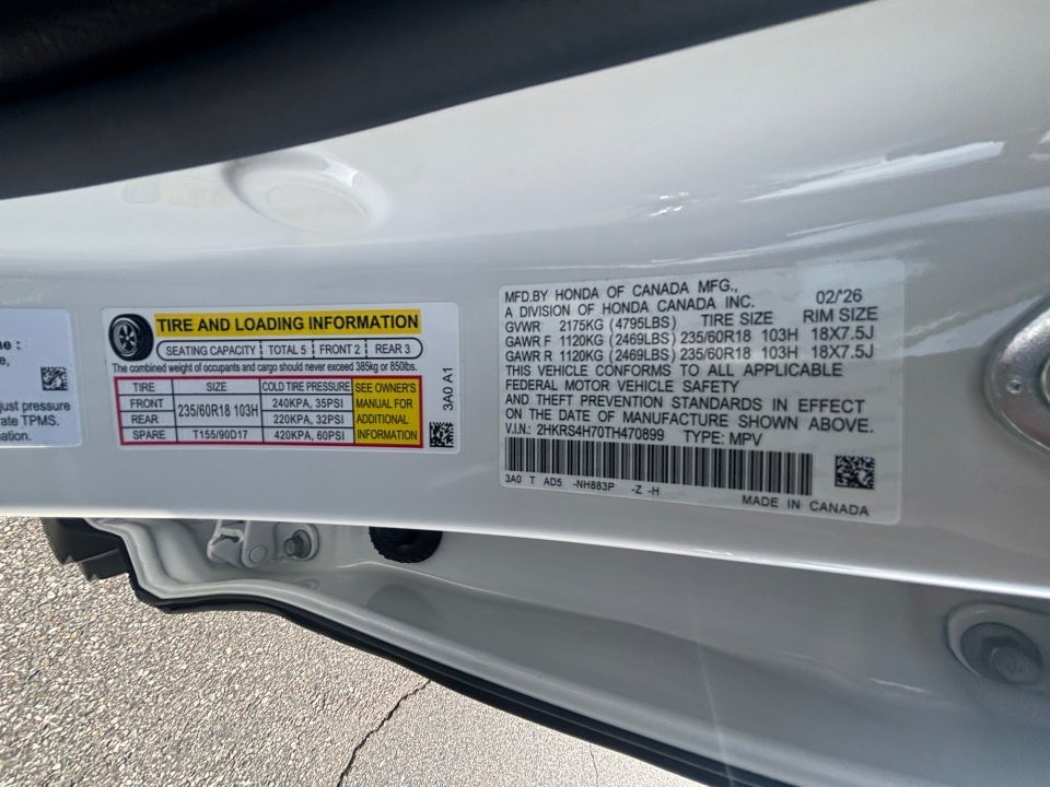 2026 Honda CR-V EX-L AWD