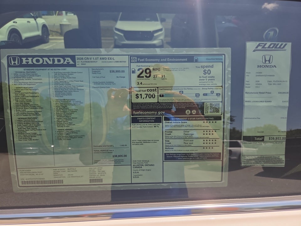 2026 Honda CR-V EX-L AWD