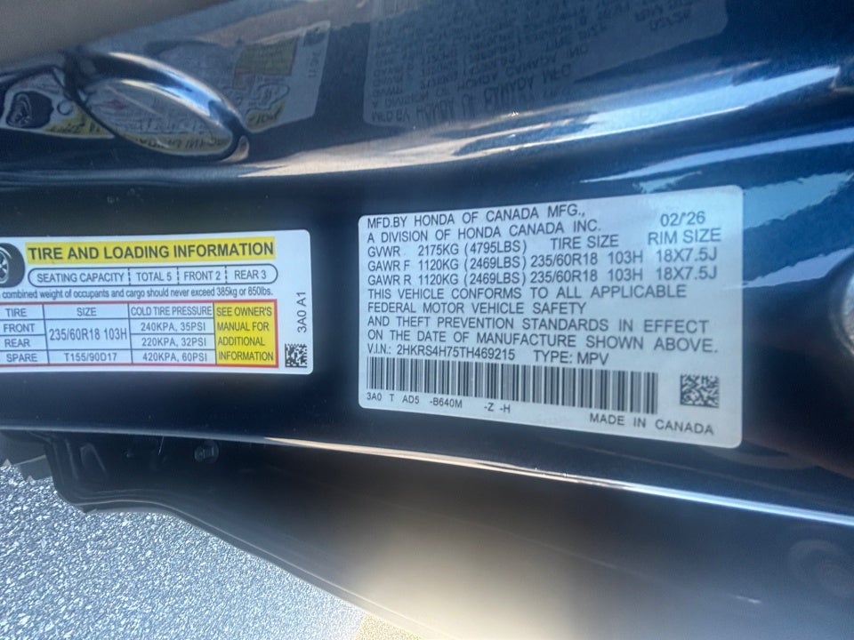 2026 Honda CR-V EX-L AWD