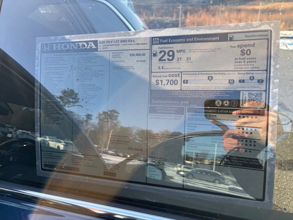 2026 Honda CR-V EX-L AWD