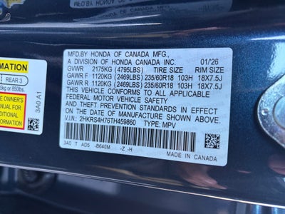 2026 Honda CR-V EX-L AWD