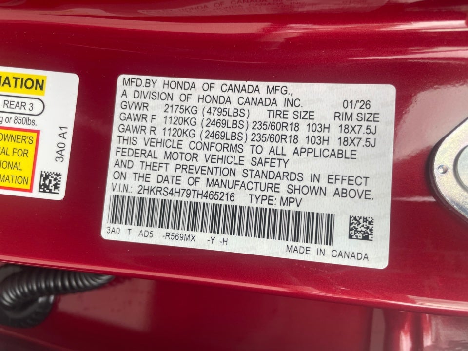 2026 Honda CR-V EX-L AWD