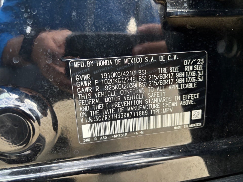 2024 Honda HR-V 2WD LX