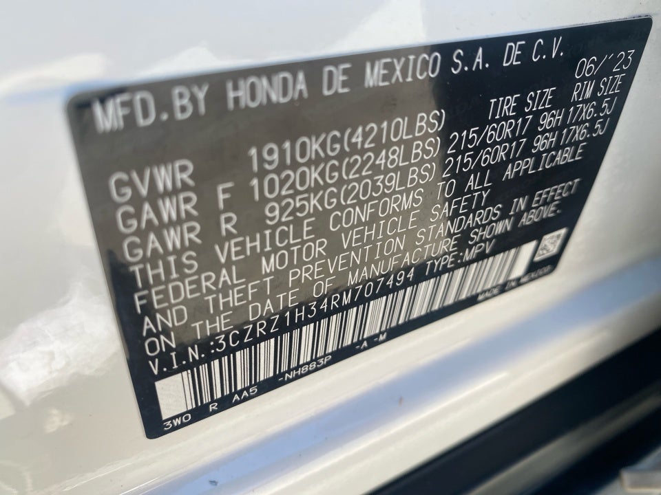 2024 Honda HR-V 2WD LX