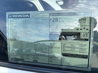 2026 Honda HR-V 2WD LX