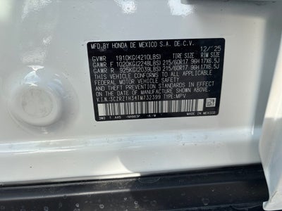 2026 Honda HR-V 2WD LX