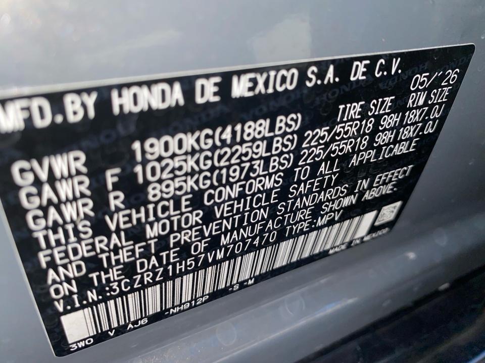 2027 Honda HR-V Sport