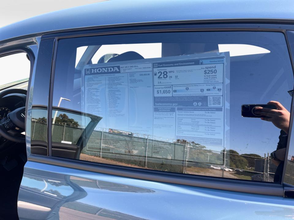 2027 Honda HR-V EX-L
