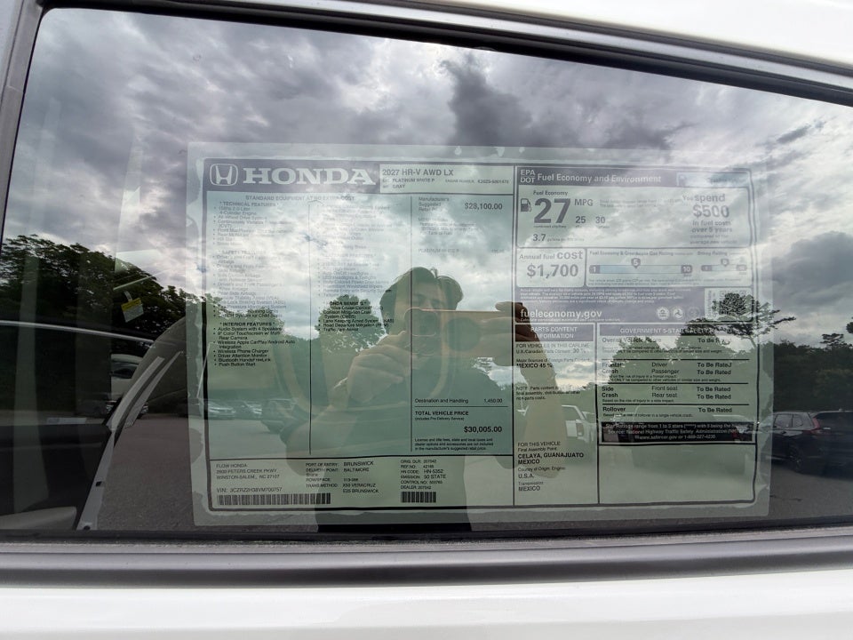 2027 Honda HR-V LX