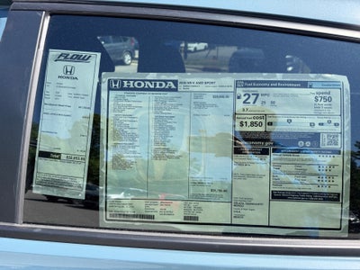 2026 Honda HR-V AWD Sport