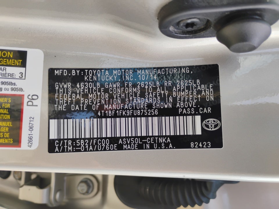 2015 Toyota Camry LE