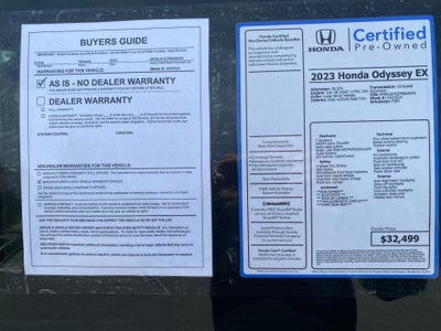 2023 Honda Odyssey EX