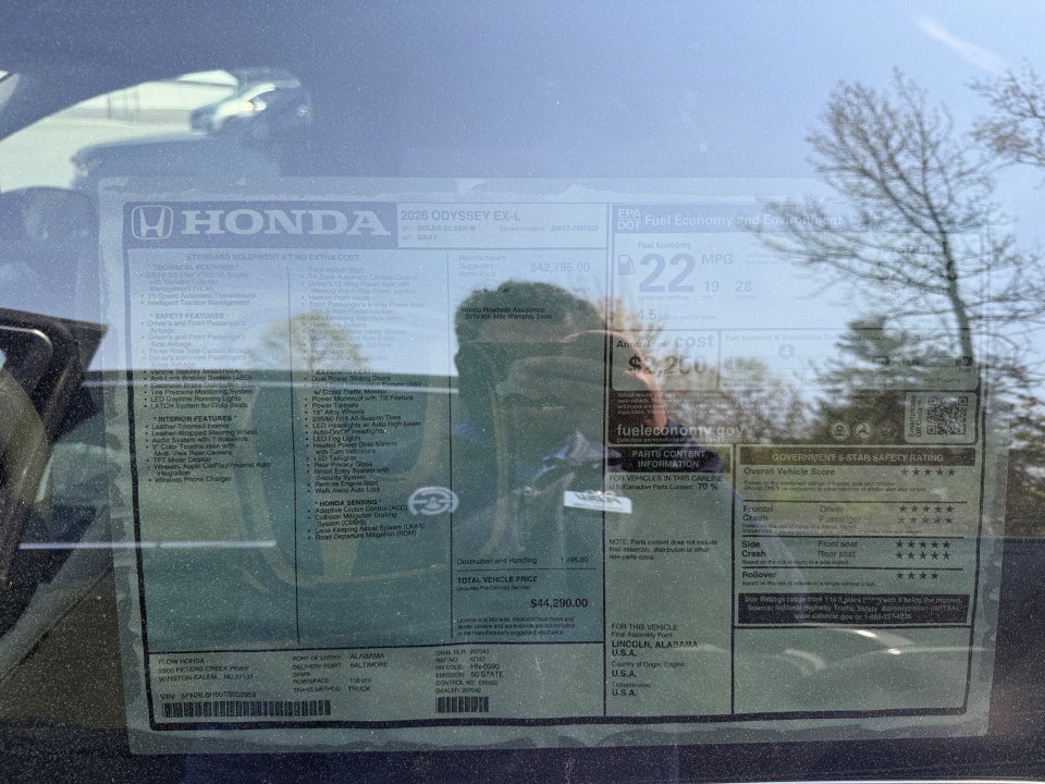 2026 Honda Odyssey EX-L