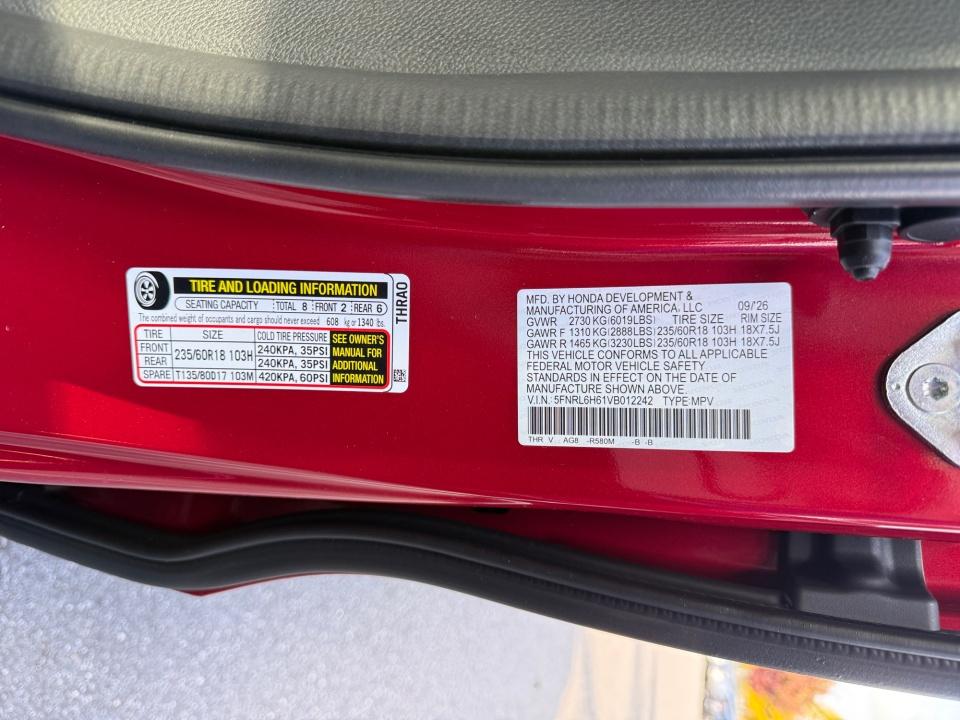 2027 Honda Odyssey EX-L