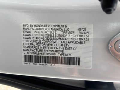 2026 Honda Odyssey EX-L