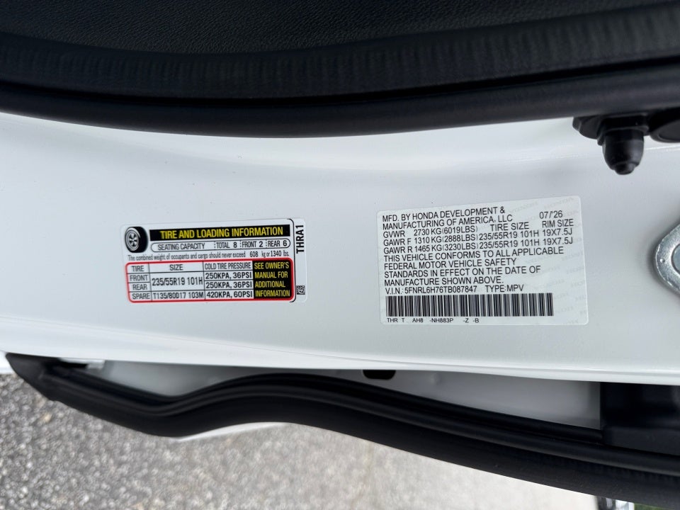 2026 Honda Odyssey Sport-L