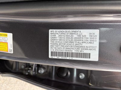 2026 Honda Passport RTL