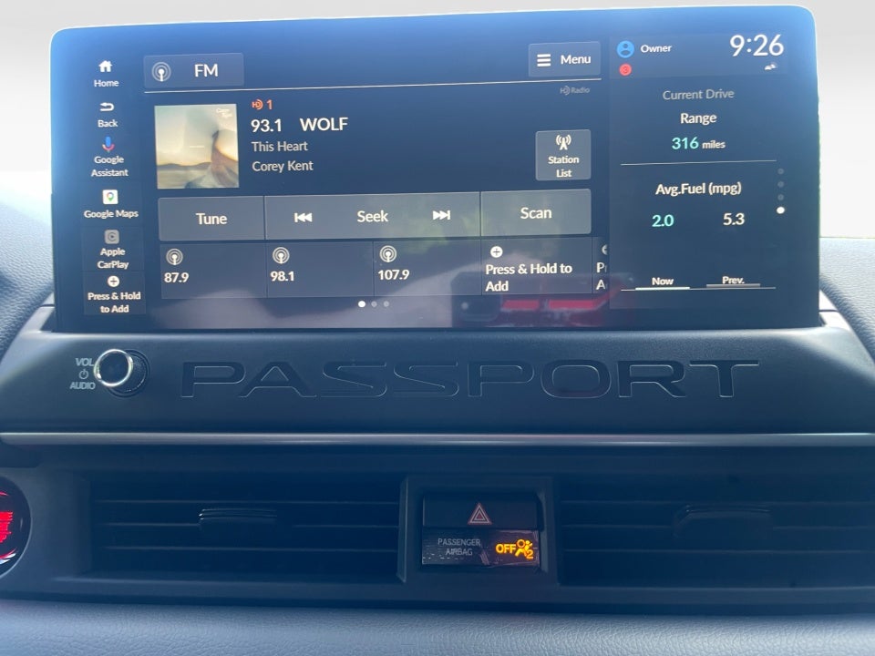 2026 Honda Passport AWD RTL