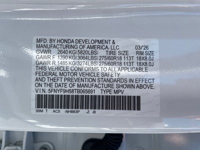 2026 Honda Passport AWD TrailSport