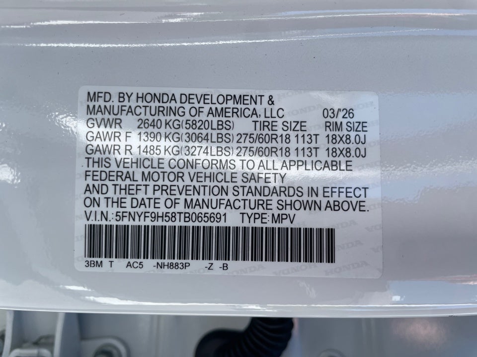2026 Honda Passport AWD TrailSport