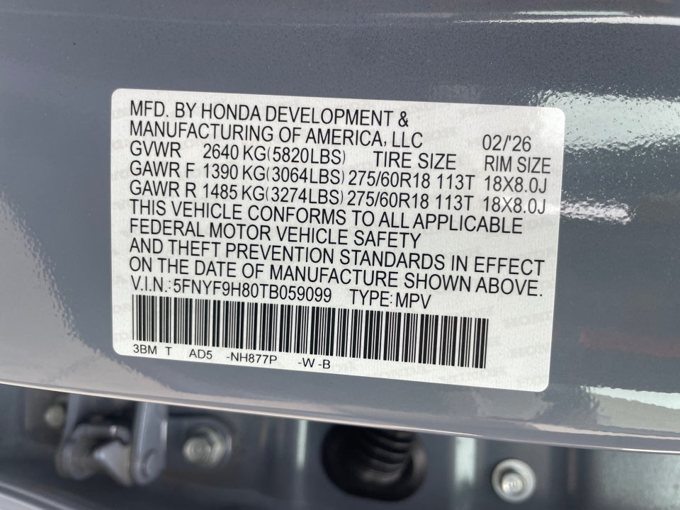 2026 Honda Passport AWD TrailSport Elite