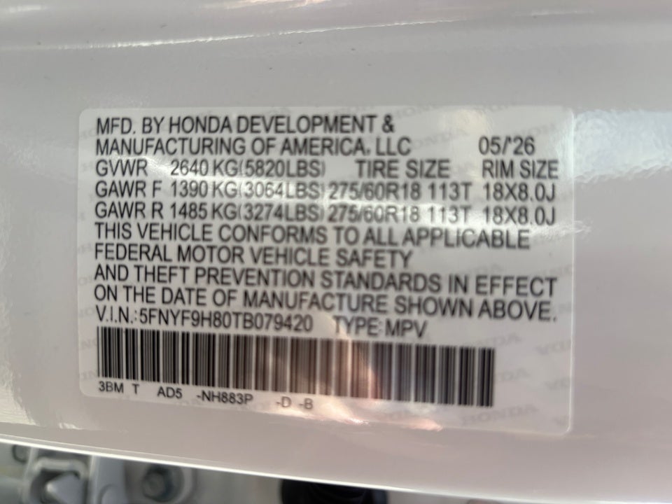 2026 Honda Passport TrailSport Elite