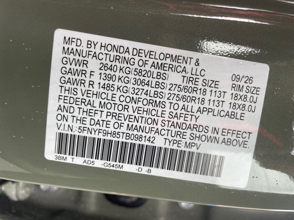 2026 Honda Passport TrailSport Elite
