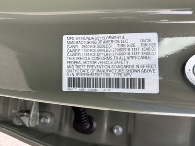 2026 Honda Passport AWD TrailSport Elite