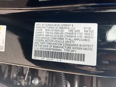 2026 Honda Passport TrailSport Elite
