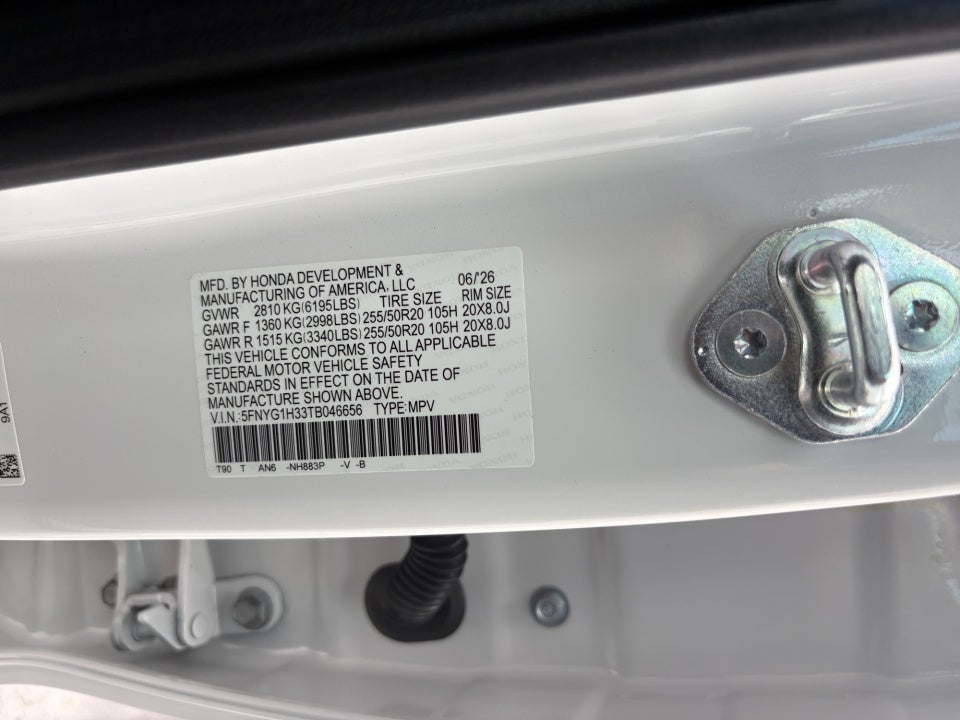 2026 Honda Pilot Sport