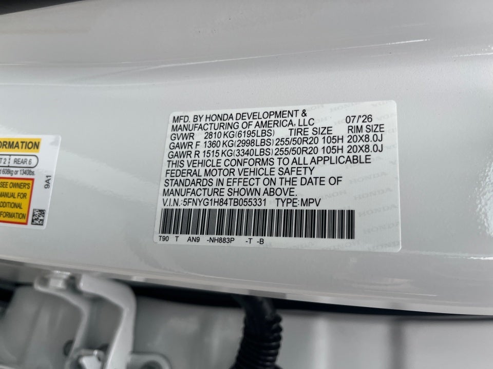 2026 Honda Pilot Elite