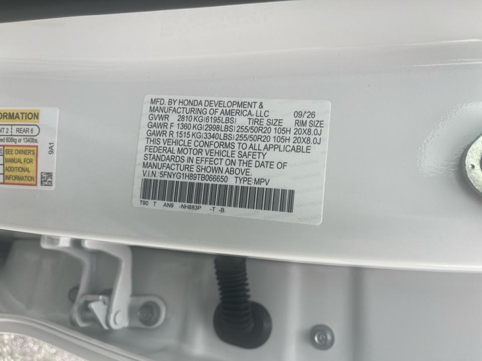 2026 Honda Pilot Elite