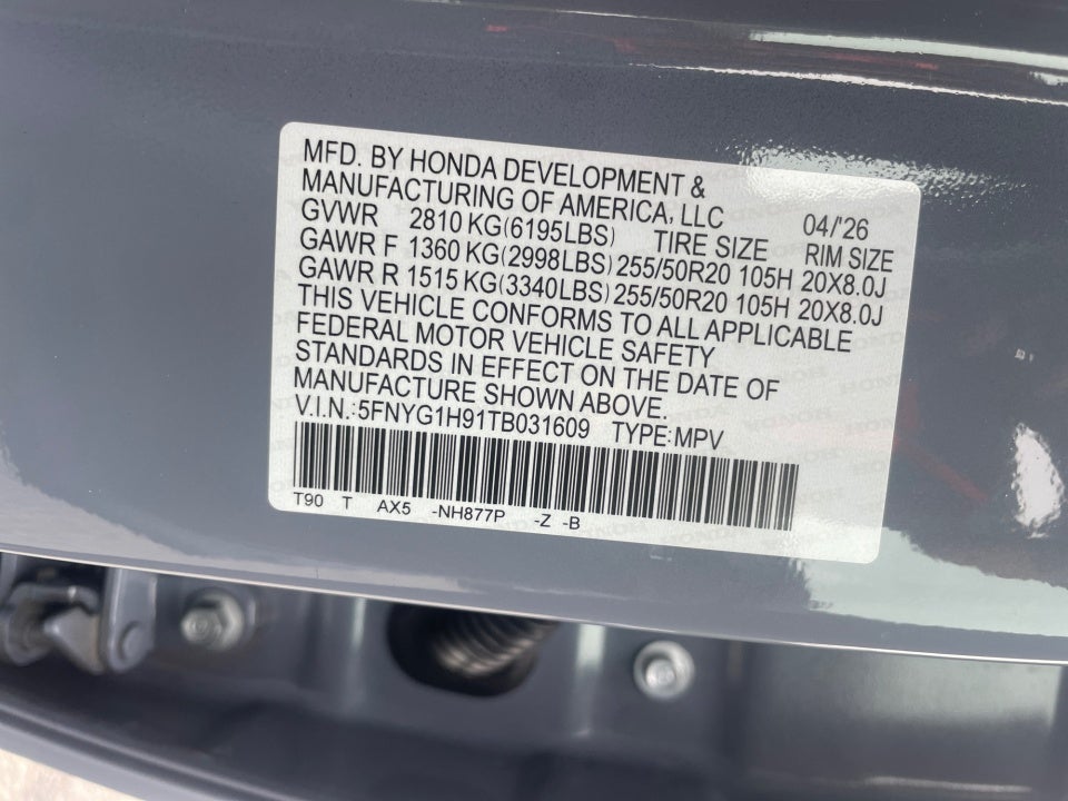 2026 Honda Pilot Black Edition